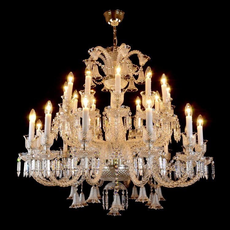 Vesper 24 Crystal Chandelier (Gold/Silver) - Wranovsky - Luxury Lighting BoutiqueWranovsky
