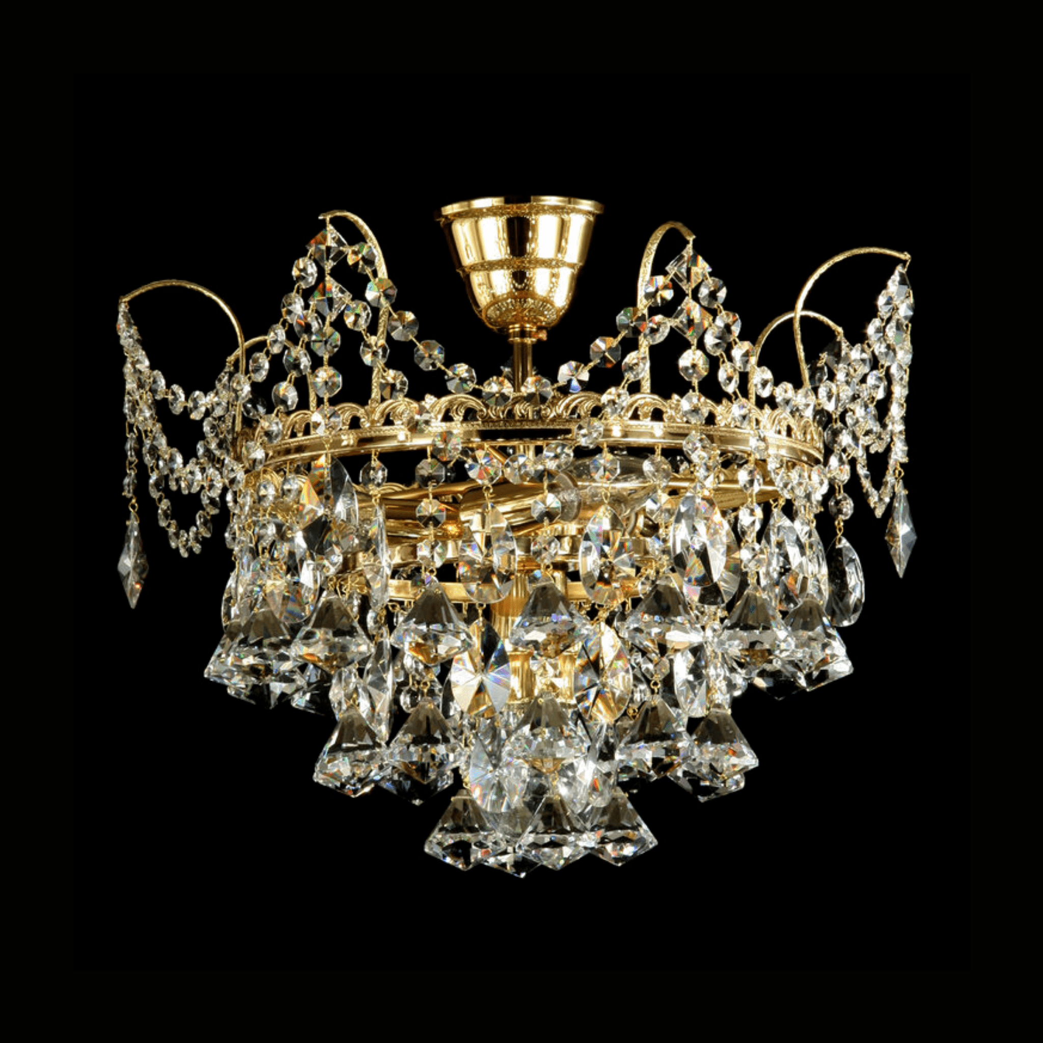 Victoria 4 Crystal Glass Chandelier - Wranovsky - Luxury Lighting BoutiqueChandelierWranovsky