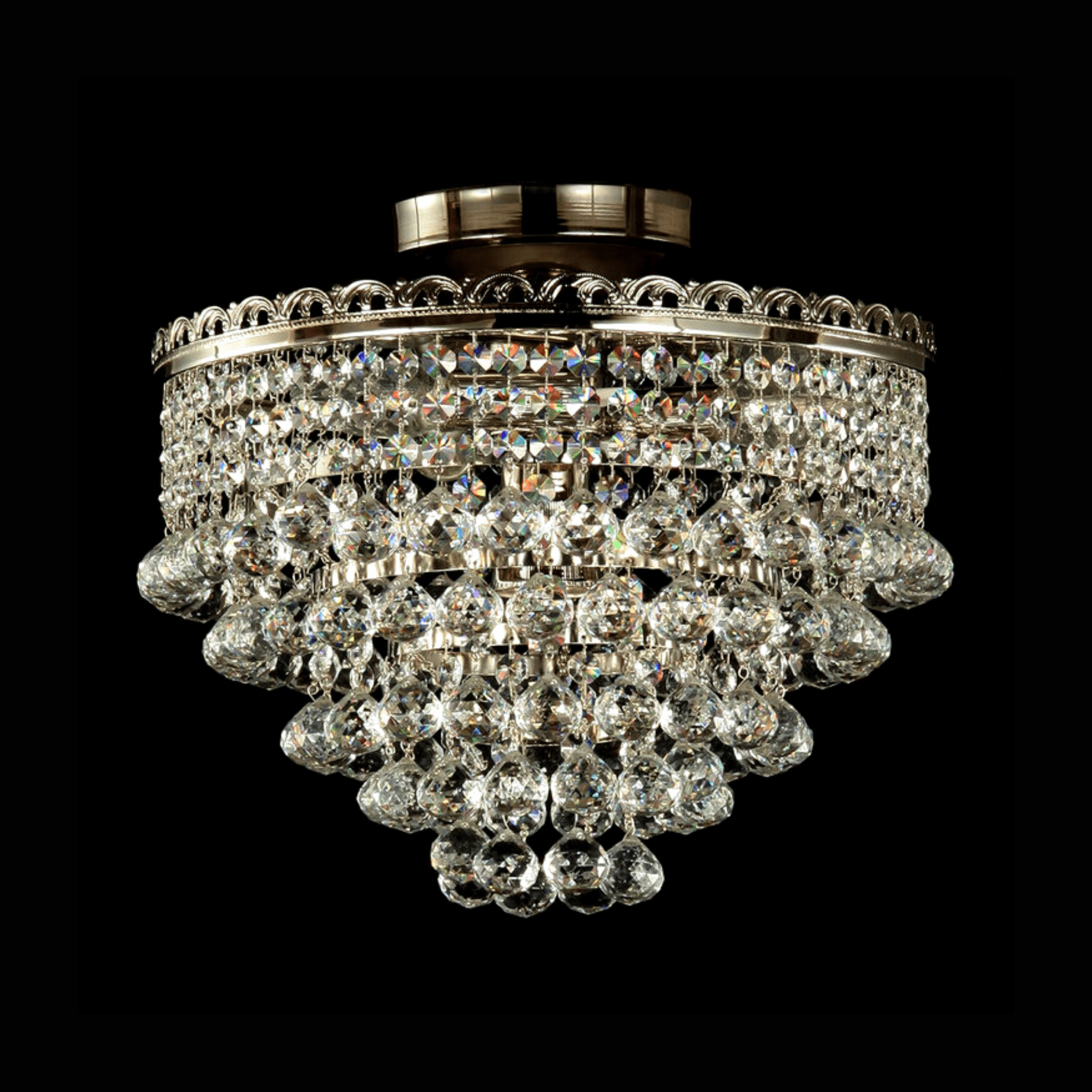 Vienna 4 Crystal Glass Chandelier - Wranovsky - Luxury Lighting BoutiqueChandelierWranovsky