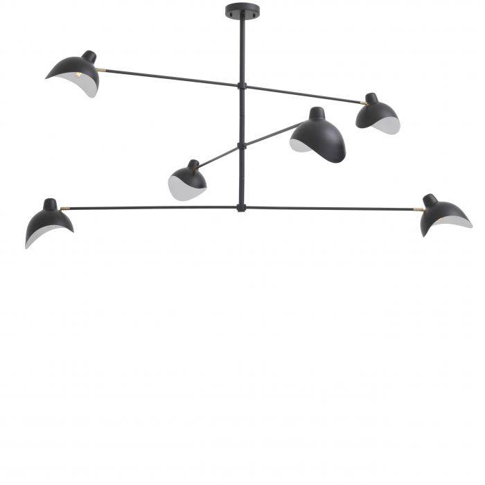 Vince Modern Chandelier - Black - Eichholtz - Luxury Lighting BoutiqueCeiling LightEichholtz