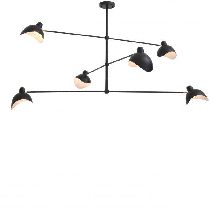 Vince Modern Chandelier - Black - Eichholtz - Luxury Lighting BoutiqueCeiling LightEichholtz