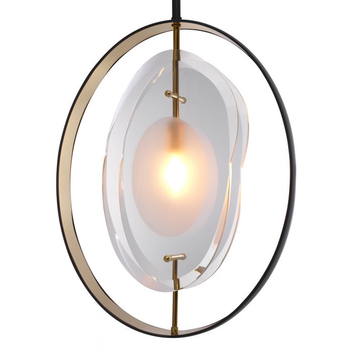 Vincente Pendant - Gunmetal & Gold - Eichholtz - Luxury Lighting BoutiqueCeiling LightEichholtz