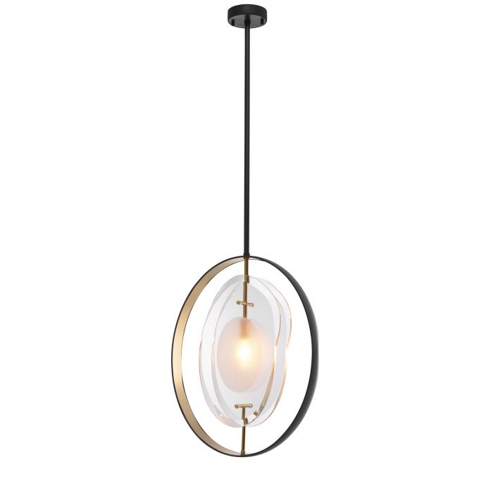 Vincente Pendant - Gunmetal & Gold - Eichholtz - Luxury Lighting BoutiqueCeiling LightEichholtz