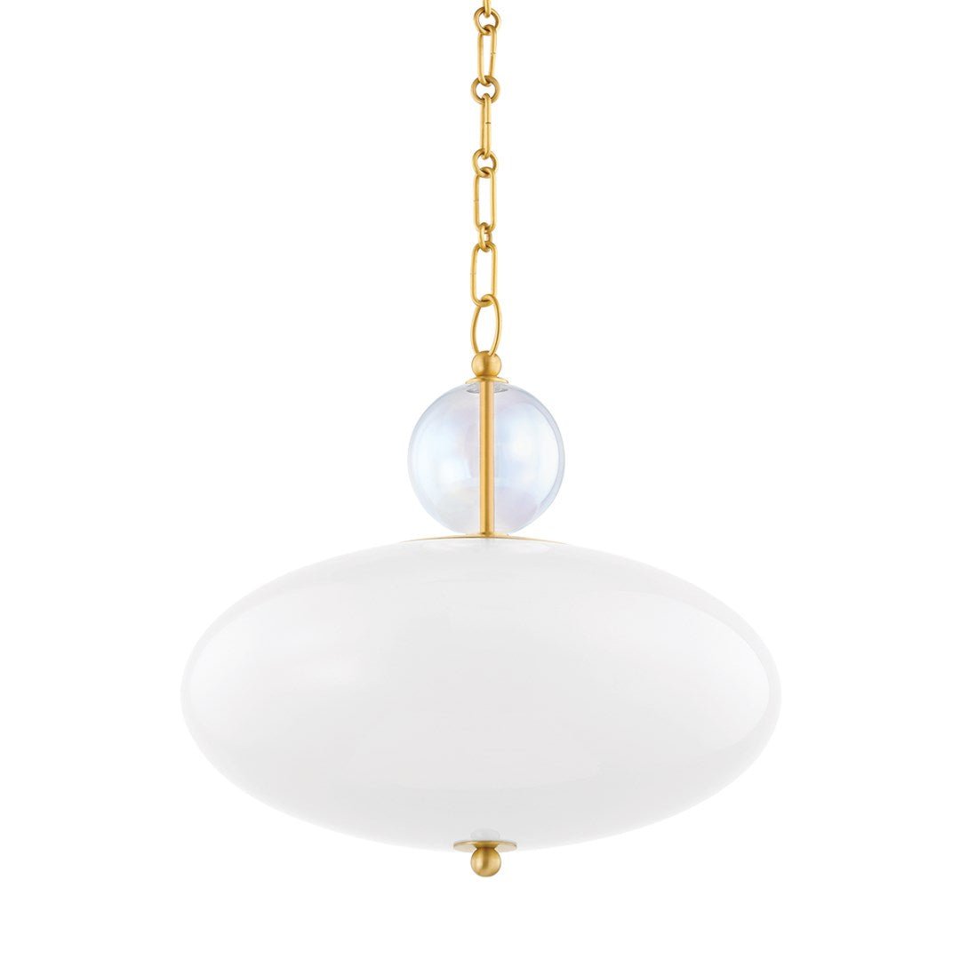 Viviana Pendant (H729701 - AGB) - Mitzi - Luxury Lighting BoutiqueBrass/Metal ChandeliersMitzi