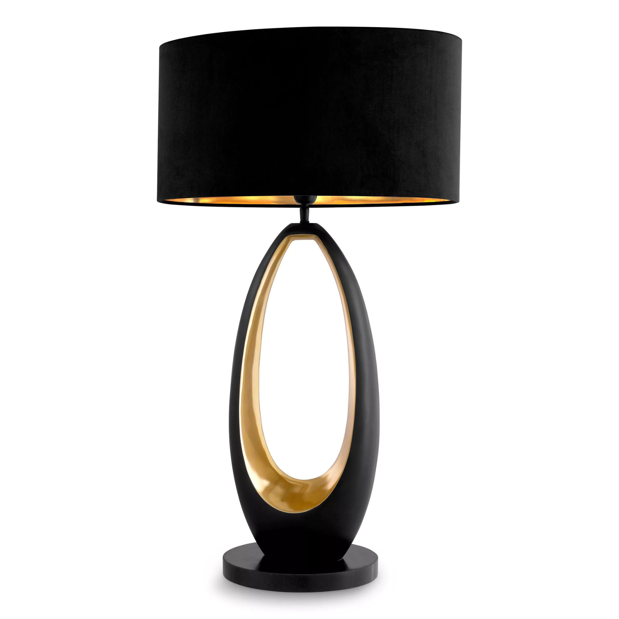Volo Table Lamp (Gunmetal Finish & Gold) - Eichholtz - Luxury Lighting Boutique