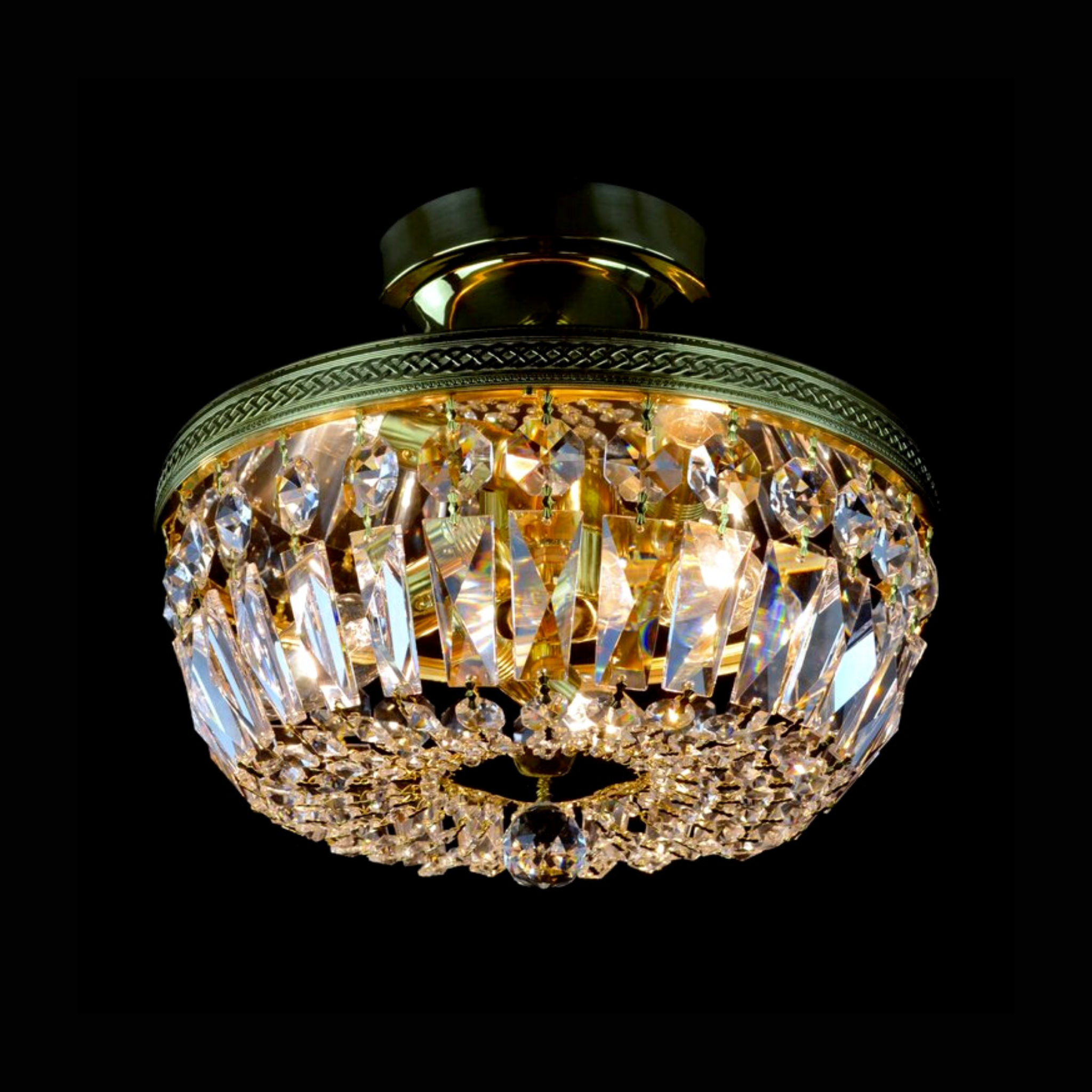 Washington 3 Crystal Glass Chandelier - Wranovsky - Luxury Lighting BoutiqueChandelierWranovsky