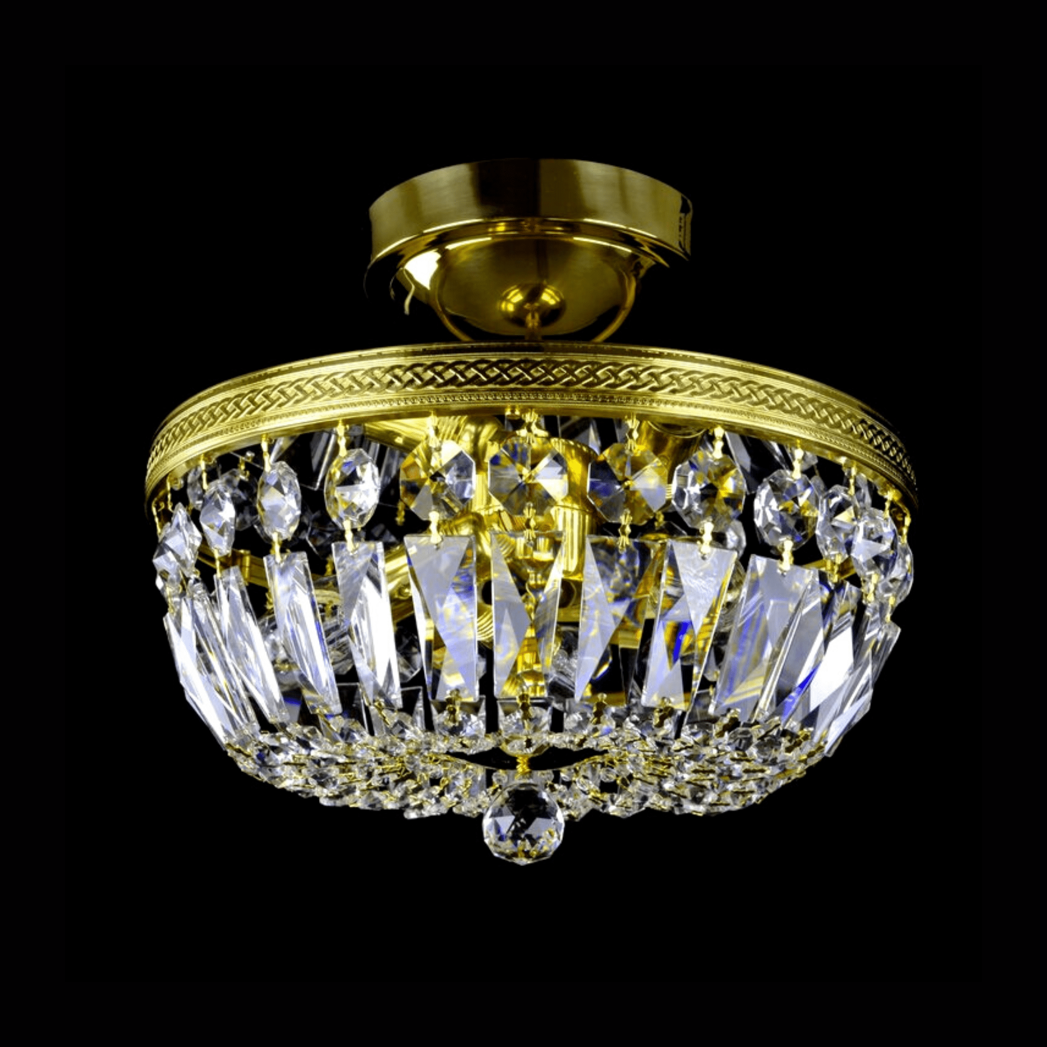Washington 3 Crystal Glass Chandelier - Wranovsky - Luxury Lighting BoutiqueChandelierWranovsky