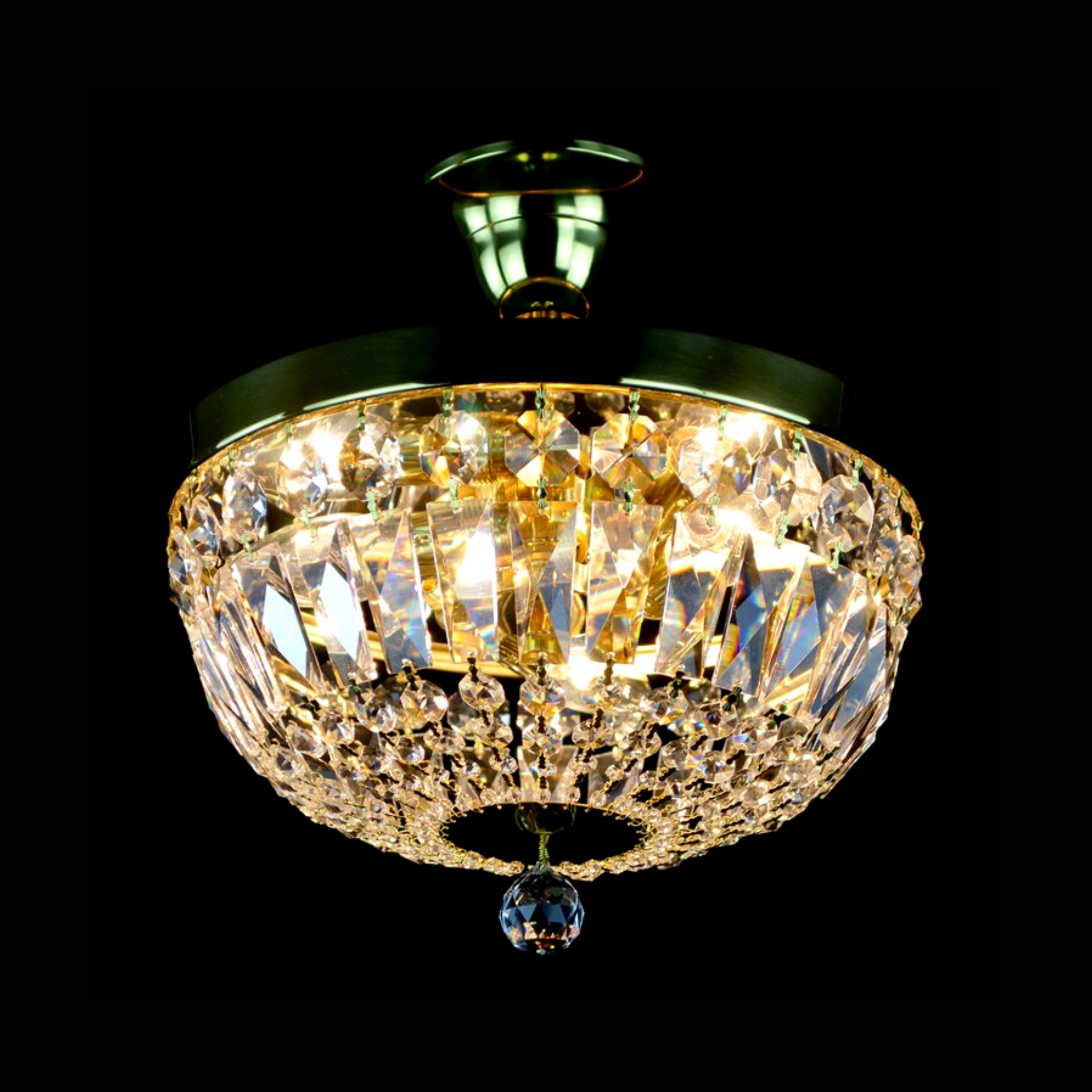 Washington 3 Crystal Glass Chandelier - Wranovsky - Luxury Lighting Boutique