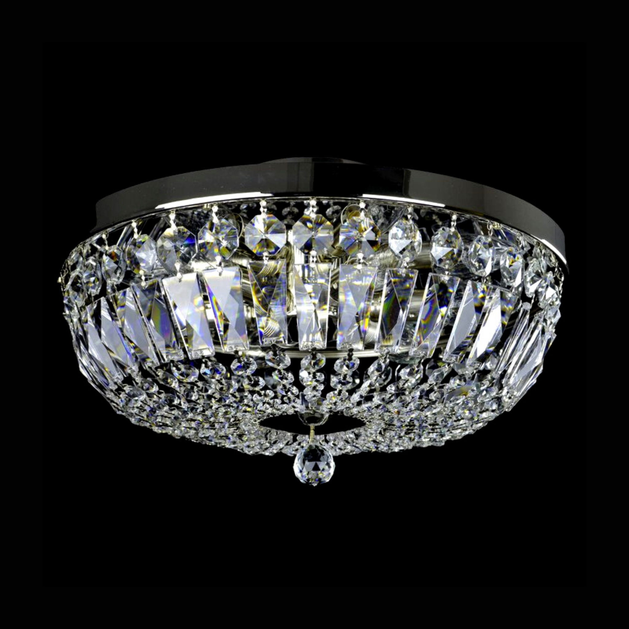 Washington 6 Crystal Glass Chandelier - Wranovsky - Luxury Lighting Boutique