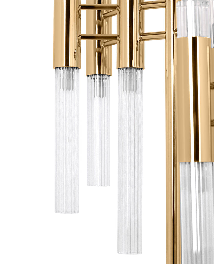 Waterfall 18-Light Floor Lamp - Luxxu - Luxury Lighting Boutique