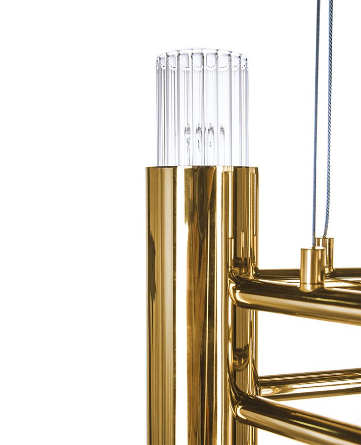 Waterfall 6 - Light Crystal Pendant - Luxxu - Luxury Lighting BoutiqueBasket & Pendant ChandeliersLuxxu