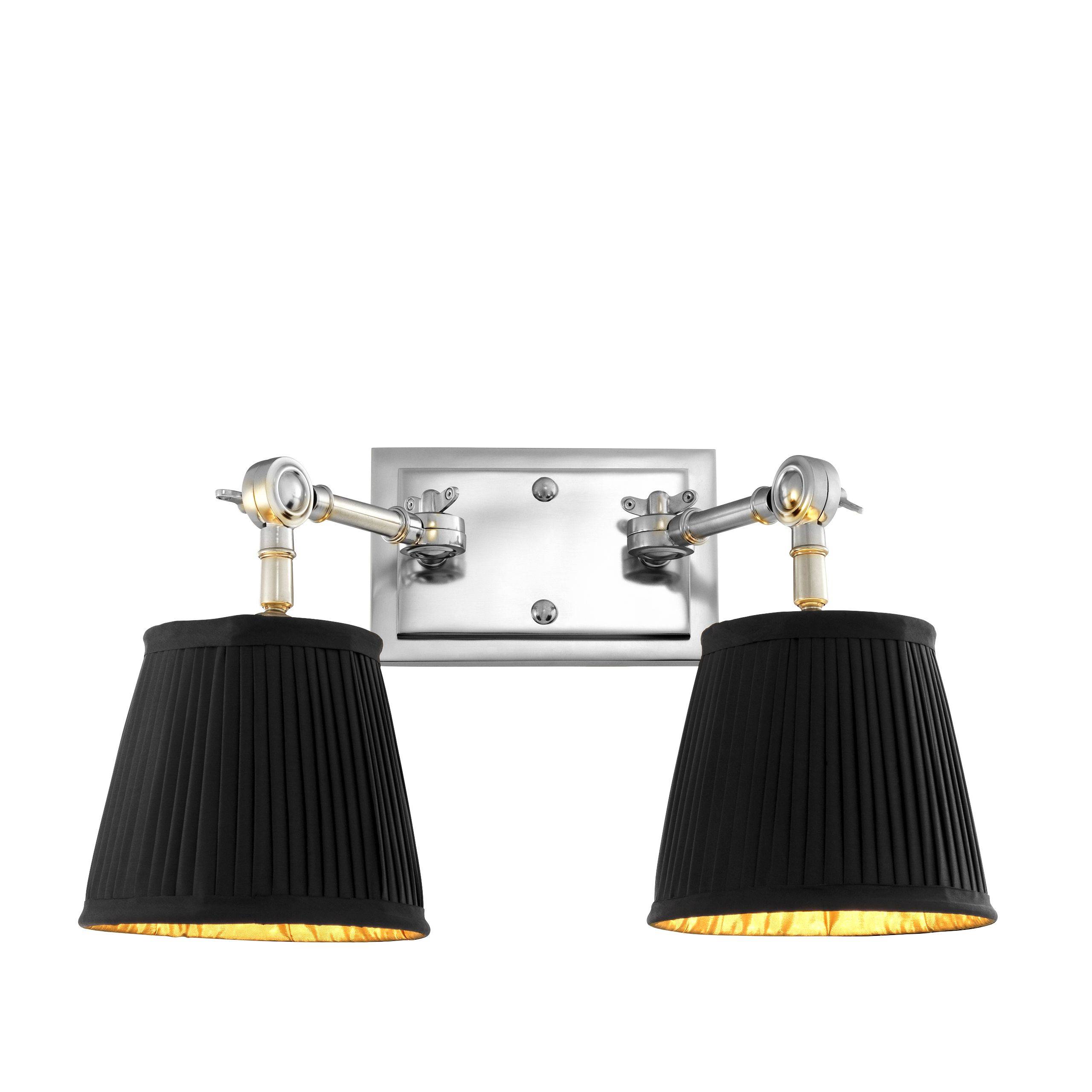 Wentworth Wall Lamps - Single | Double - Gold | Nickel - Eichholtz - Luxury Lighting BoutiqueWall LightsEichholtz