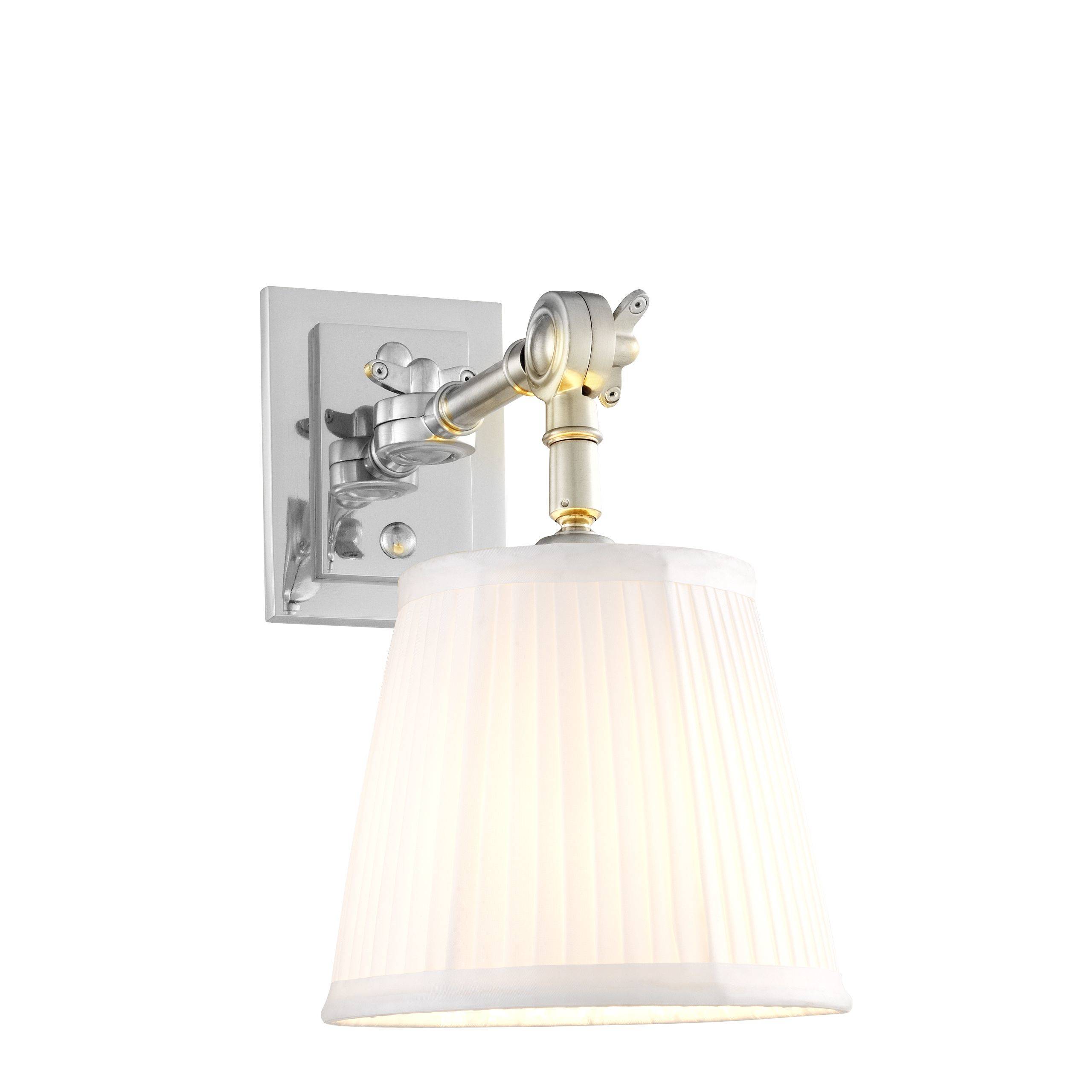 Wentworth Wall Lamps - Single | Double - Gold | Nickel - Eichholtz - Luxury Lighting BoutiqueWall LightsEichholtz