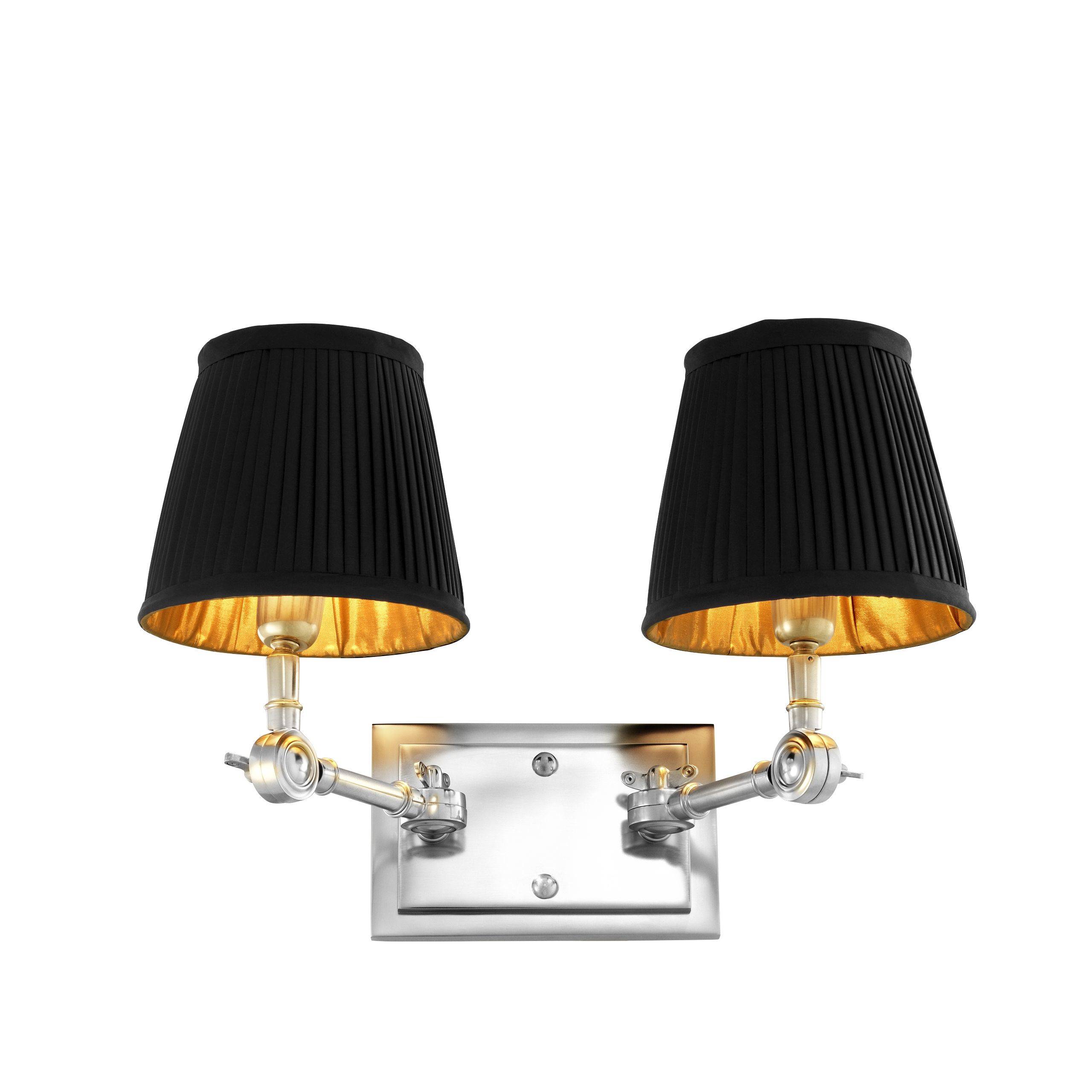 Wentworth Wall Lamps - Single | Double - Gold | Nickel - Eichholtz - Luxury Lighting BoutiqueWall LightsEichholtz