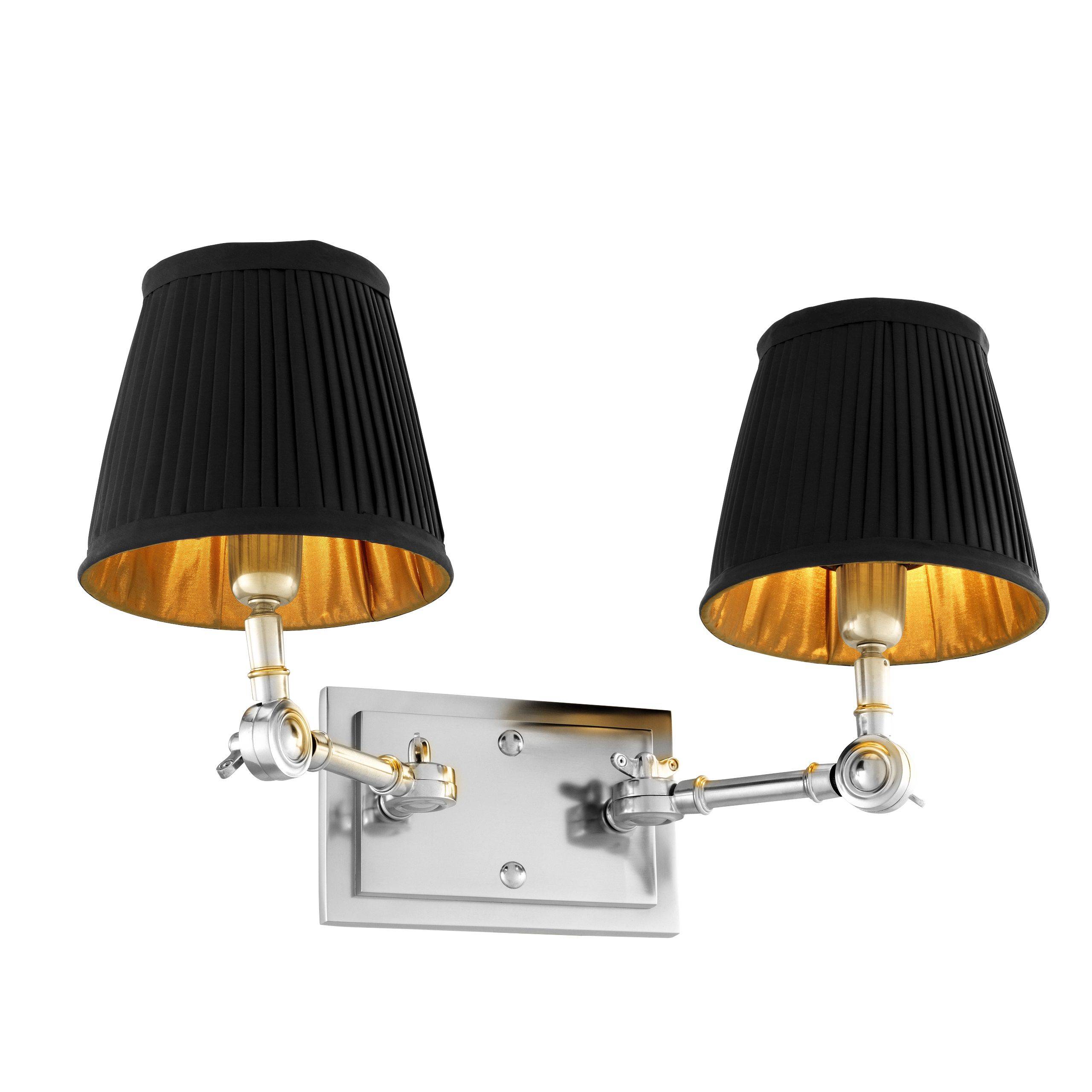 Wentworth Wall Lamps - Single | Double - Gold | Nickel - Eichholtz - Luxury Lighting BoutiqueWall LightsEichholtz