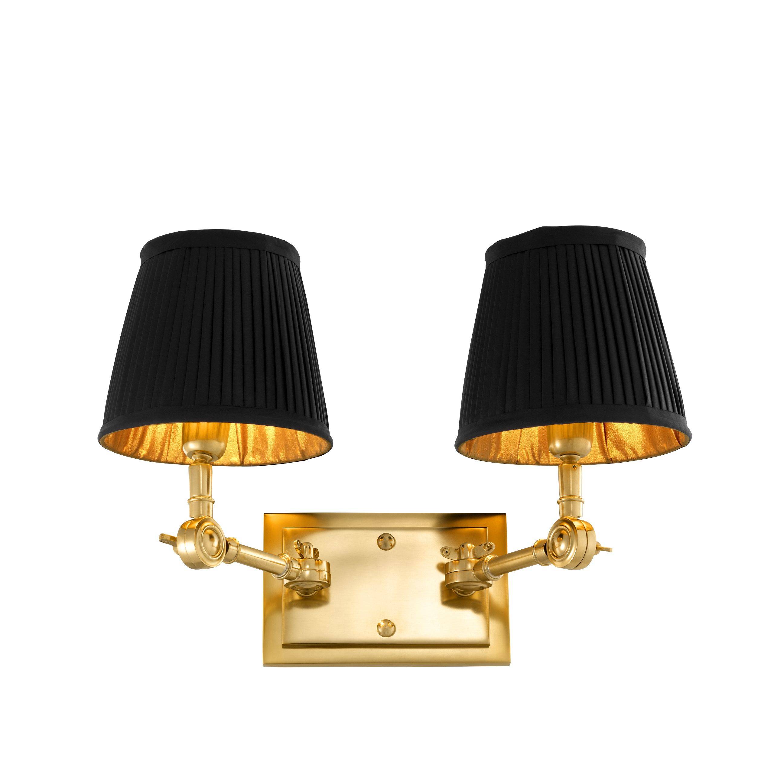 Wentworth Wall Lamps - Single | Double - Gold | Nickel - Eichholtz - Luxury Lighting BoutiqueWall LightsEichholtz
