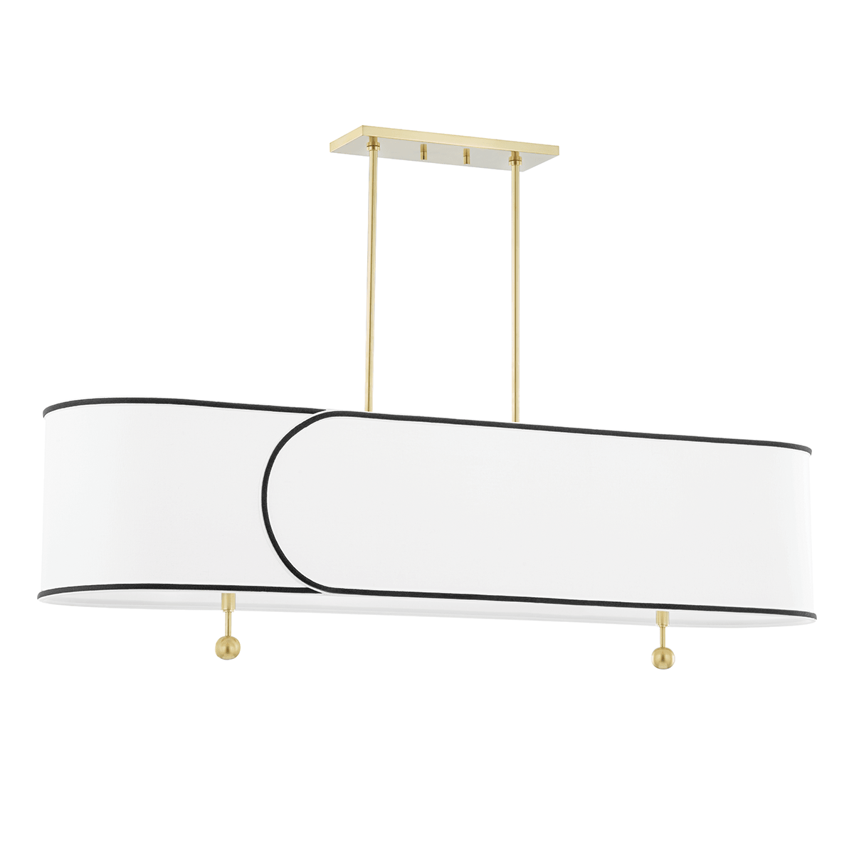 Zara Linear Modern Chandelier - H381905 - Mitzi - Luxury Lighting BoutiqueMitzi