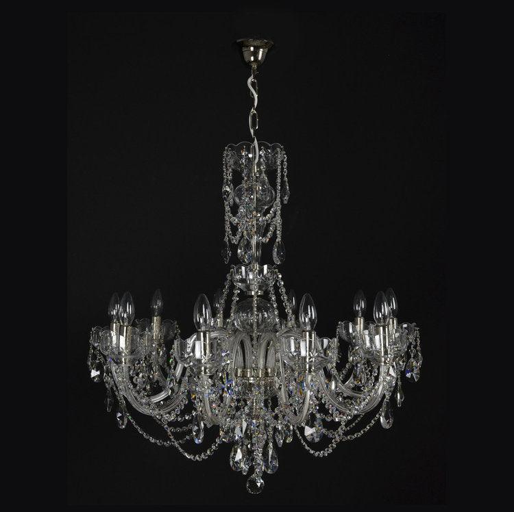 Zenith 10-Light Crystal Chandelier - Wranovsky - Luxury Lighting Boutique