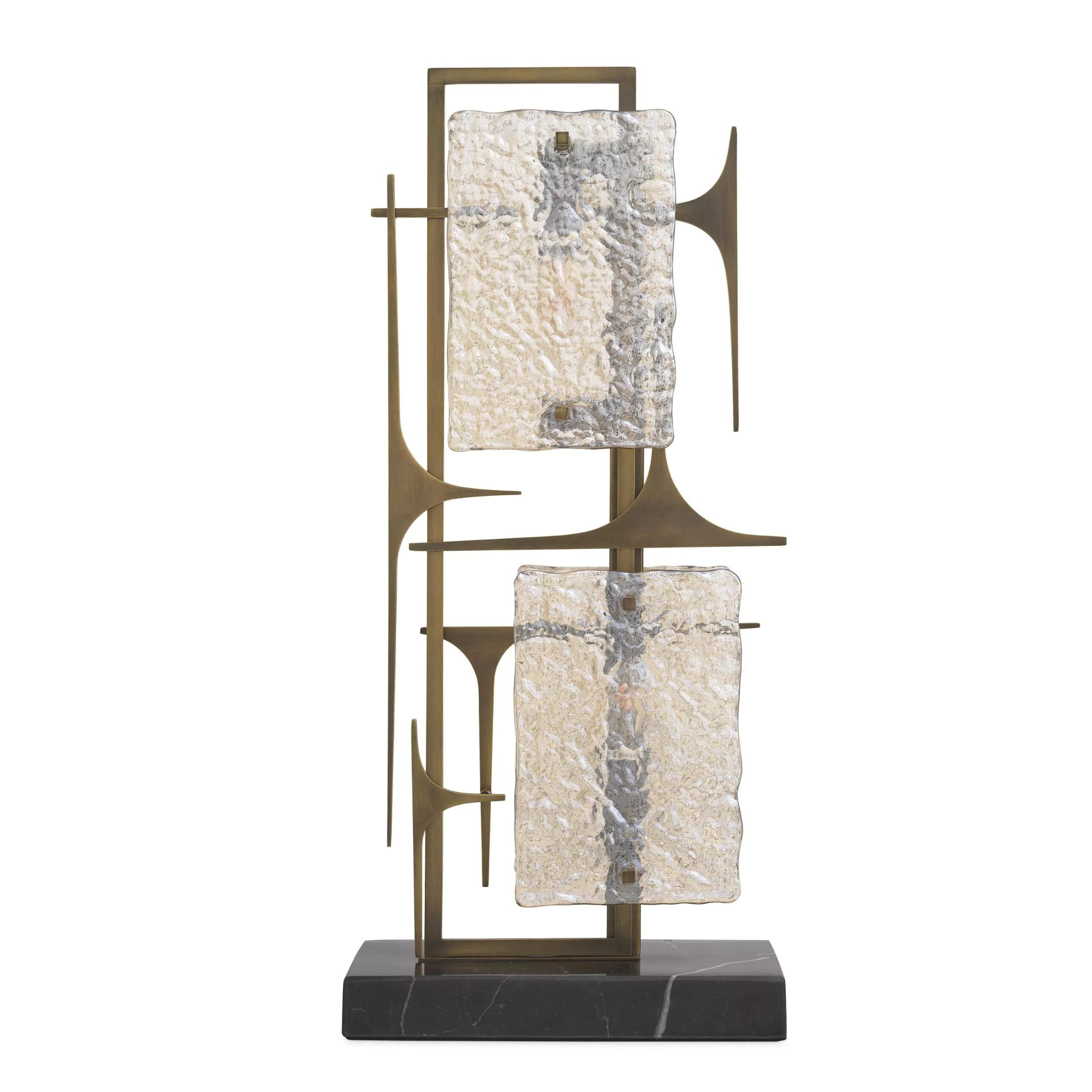 Zeno (Antique Brass Finish) Table Lamp - Eichholtz - Luxury Lighting Boutique