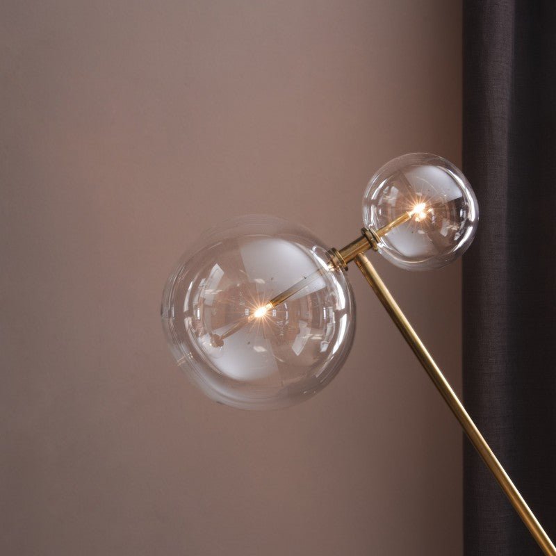 Zosia Brass Floor Lamp - Schwung - Luxury Lighting BoutiqueFloor LampSchwung