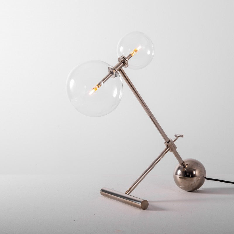Zosia Brass Table Lamp - Schwung - Luxury Lighting Boutique