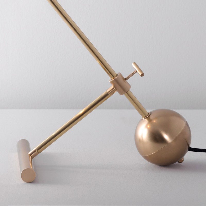 Zosia Brass Table Lamp - Schwung - Luxury Lighting BoutiqueTable LampSchwung