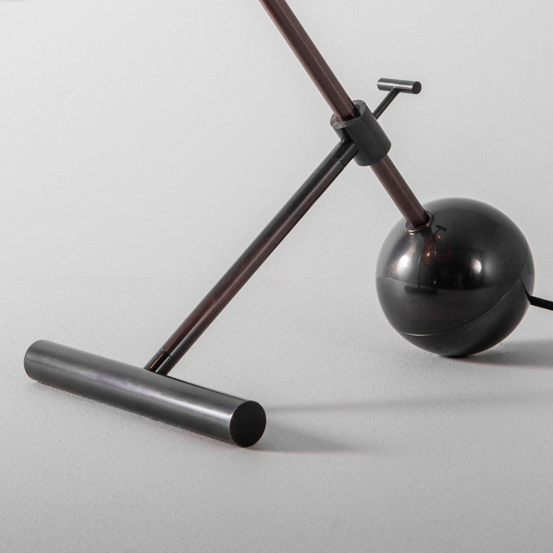 Zosia Brass Table Lamp - Schwung - Luxury Lighting Boutique