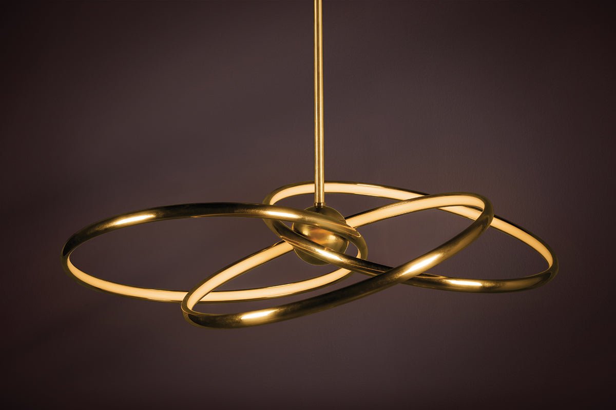 ALULA Chandelier - 341 - 42 - VB - CE - Corbett Lighting - Luxury Lighting BoutiqueCeiling LightCorbett Lighting