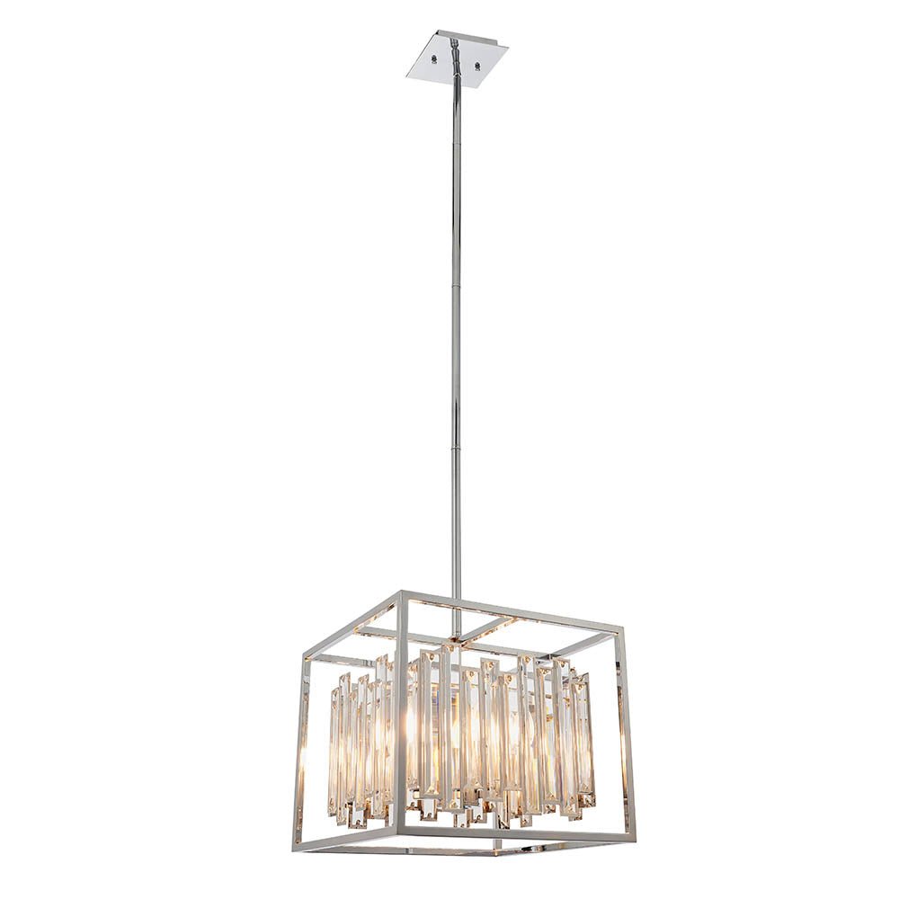 Acadia 4Lt Pendant – Endon - Luxury Lighting BoutiquePendant LampSignature
