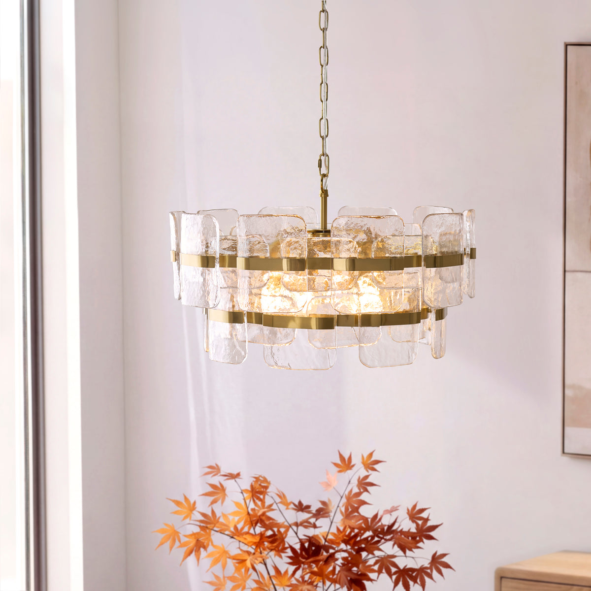 Ancara 6Lt Pendant – Endon - Luxury Lighting BoutiquePendant LampSignature