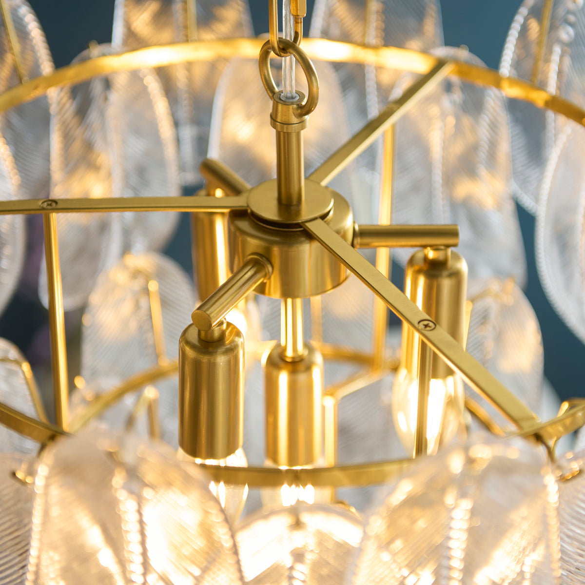Autumn 4Lt Pendant – Endon - Luxury Lighting BoutiquePendant LampSignature