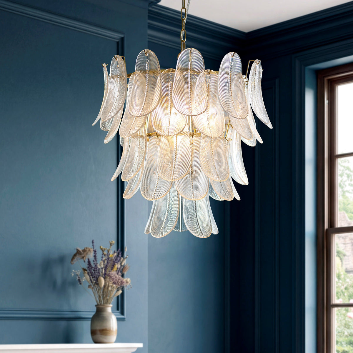 Autumn 4Lt Pendant – Endon - Luxury Lighting BoutiquePendant LampSignature