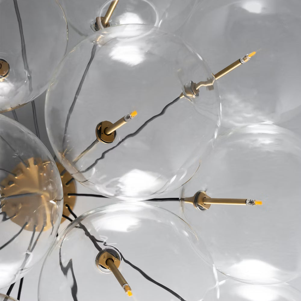 Schwung Cloud 250 Chandelier in Polished Nickel