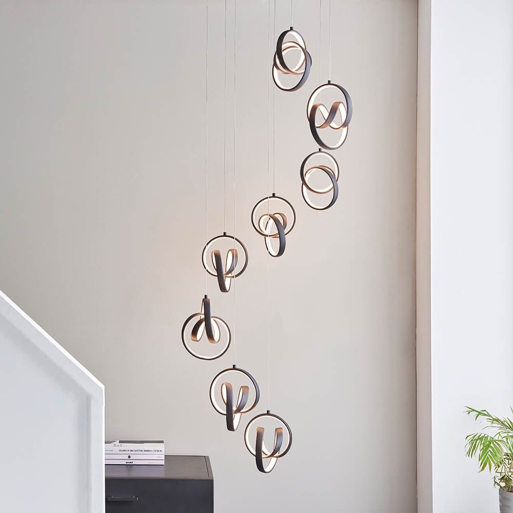 Cosma 8Lt Pendant – Endon - Luxury Lighting BoutiquePendant LampSignature