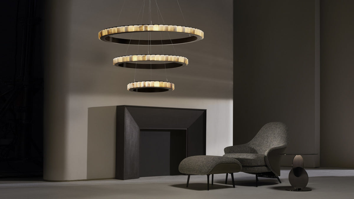CTO Lighting Avalon Chandelier Triple
