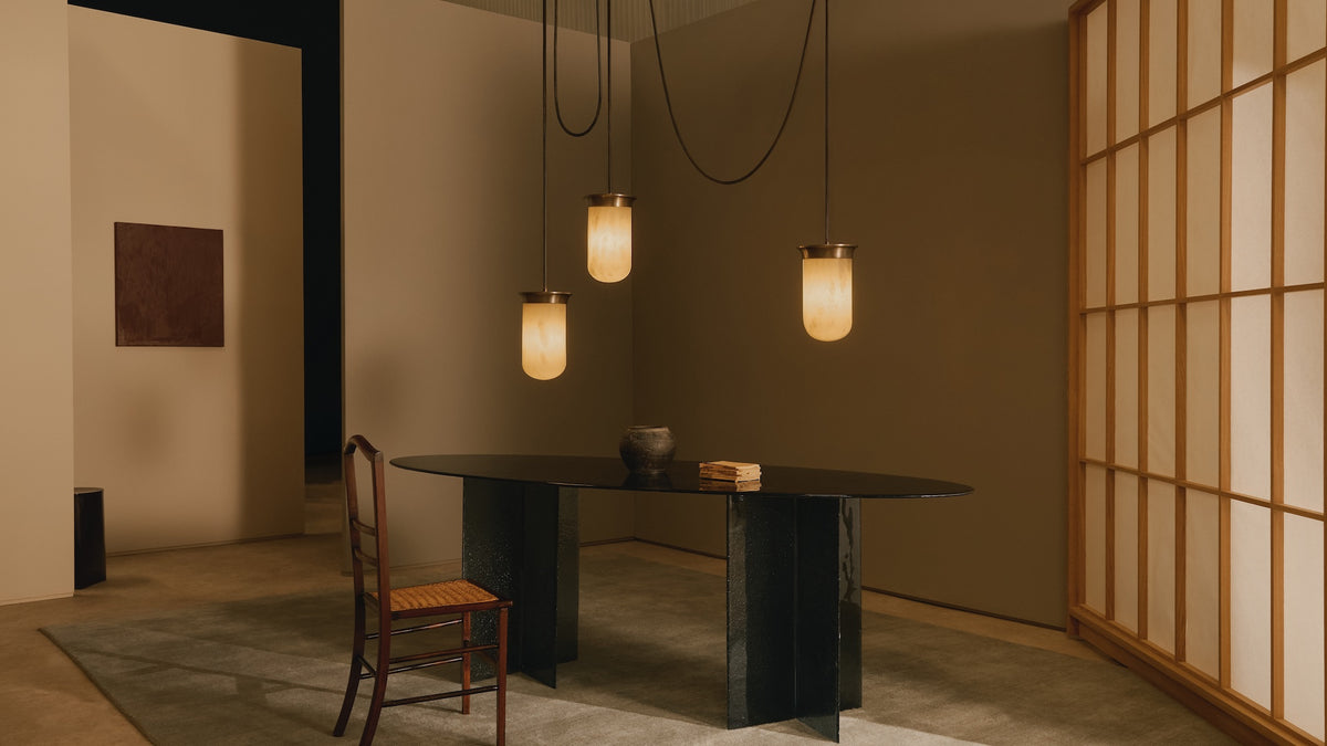 Yukimi Linear Triple Pendants — CTO Lighting - Luxury Lighting BoutiquePendant LampCTO Lighting