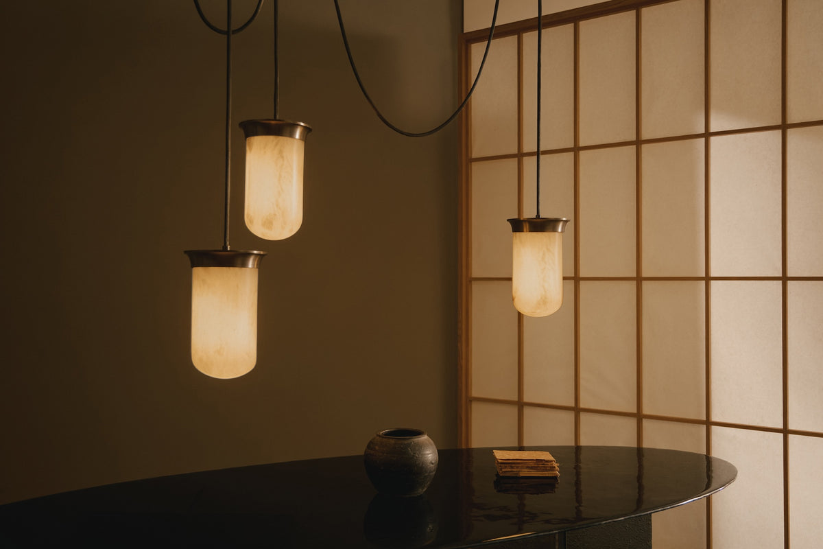 Yukimi Linear Triple Pendants — CTO Lighting - Luxury Lighting BoutiquePendant LampCTO Lighting