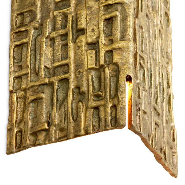 Esmond Wall Lamp showcasing sophisticated organic geometric detailing