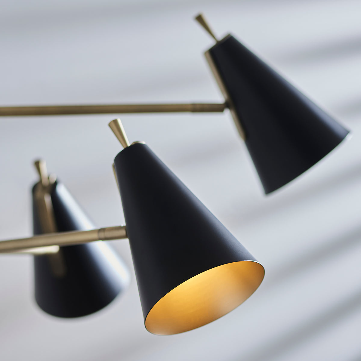 Everett 6Lt Pendant – Black – Endon - Luxury Lighting BoutiquePendant LampSignature