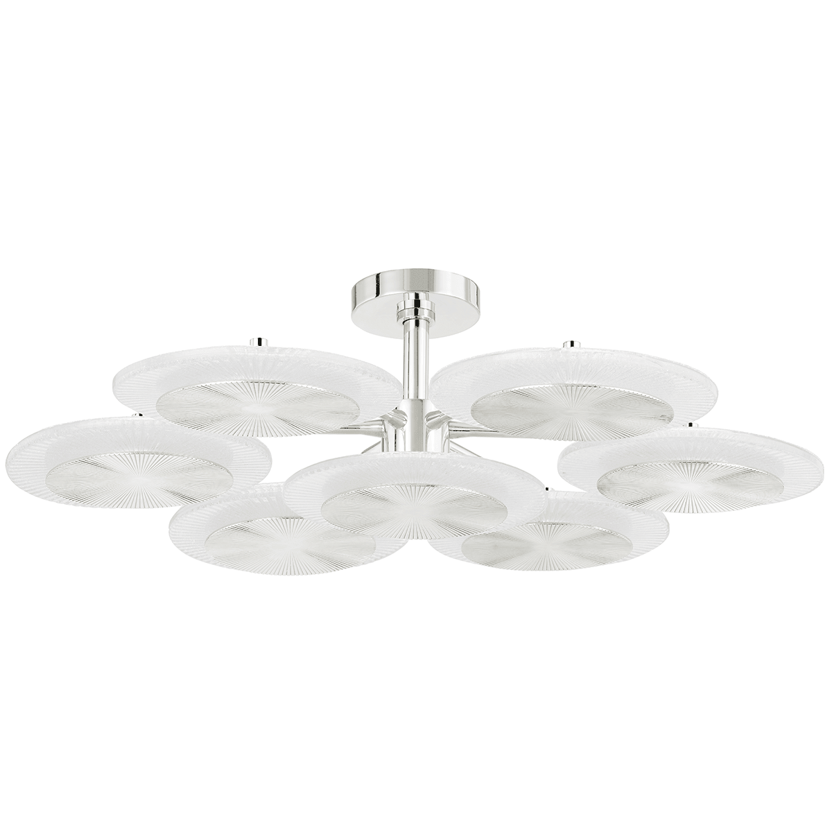 TOPAZ Chandelier - 328 - 38 - PN - CE - Corbett Lighting - Luxury Lighting BoutiqueCeiling LightCorbett Lighting