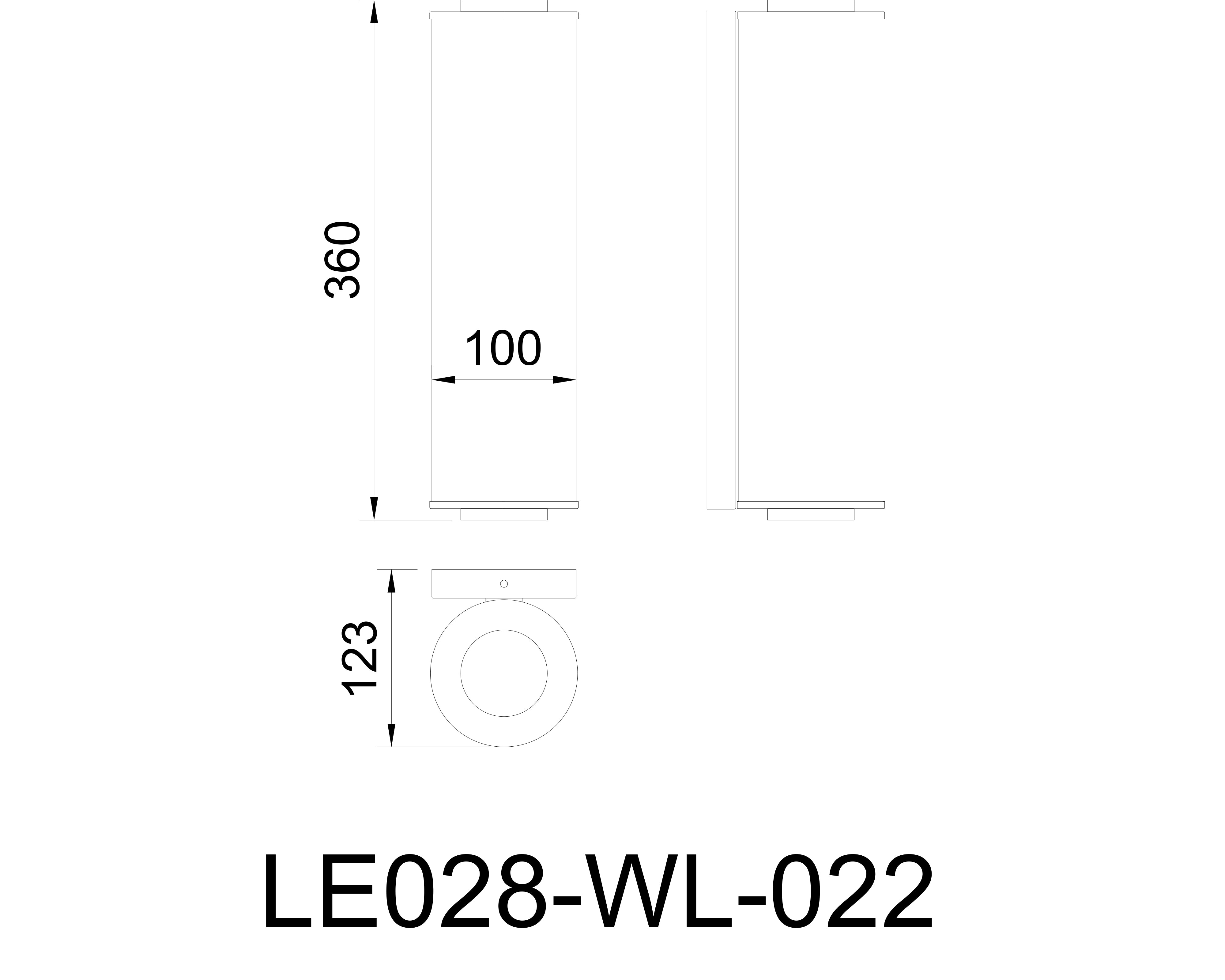 Fento IP44 (Small) Wall Lamp - Liang & Eimil