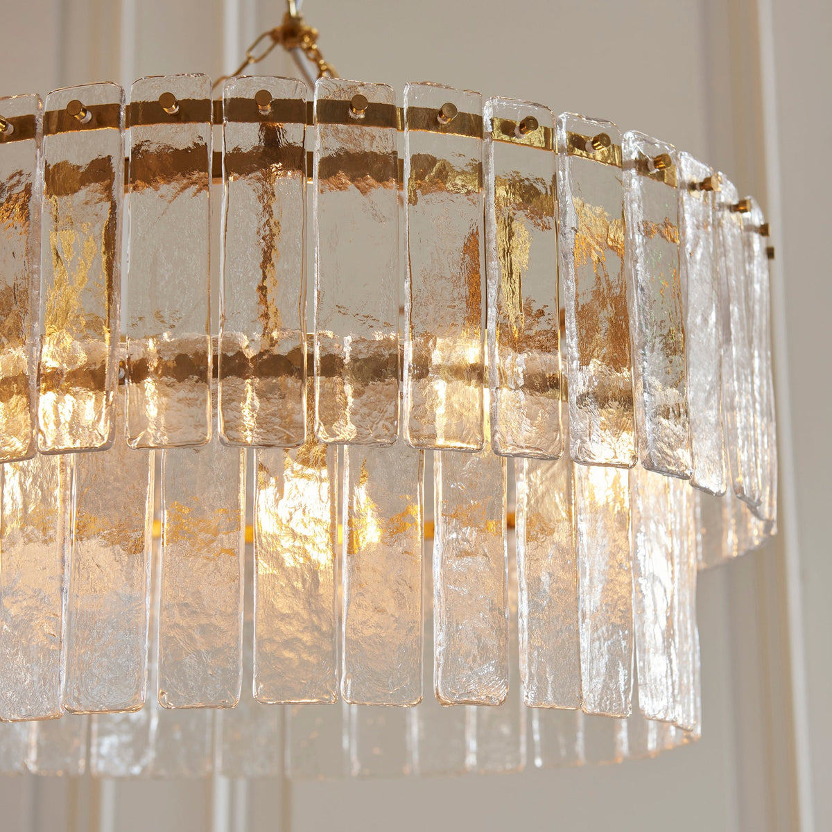 Karine 5Lt Tiered Pendant – Endon - Luxury Lighting BoutiqueChandelierSignature