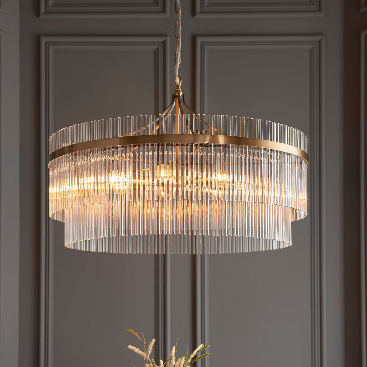 Marietta Grand 7Lt Pendant – Endon - Luxury Lighting BoutiqueChandelierSignature