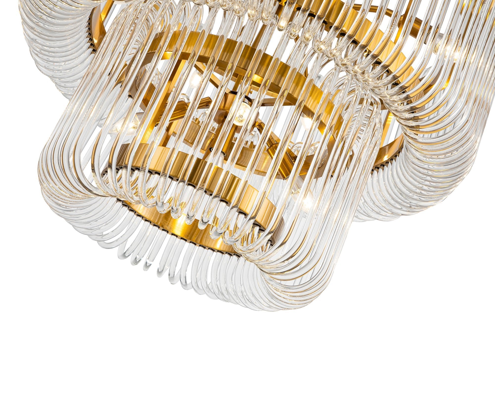 Mist Tall Pendant Lamp - Brushed Brass - Liang & Eimil - Luxury Lighting BoutiquePendant LampLiang & Eilmil