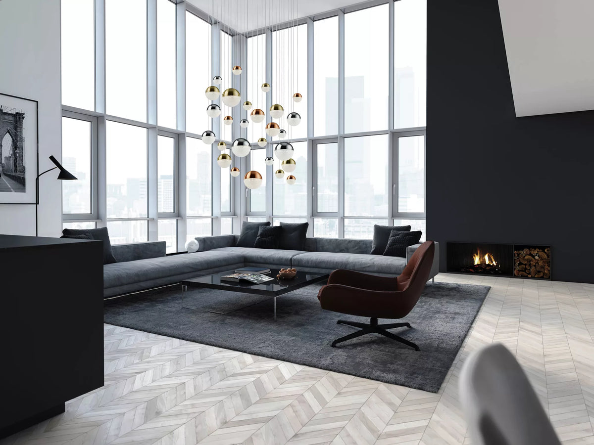Planets 27Lt Multi-Drop – Searchlight - Luxury Lighting BoutiquePendant LampSignature