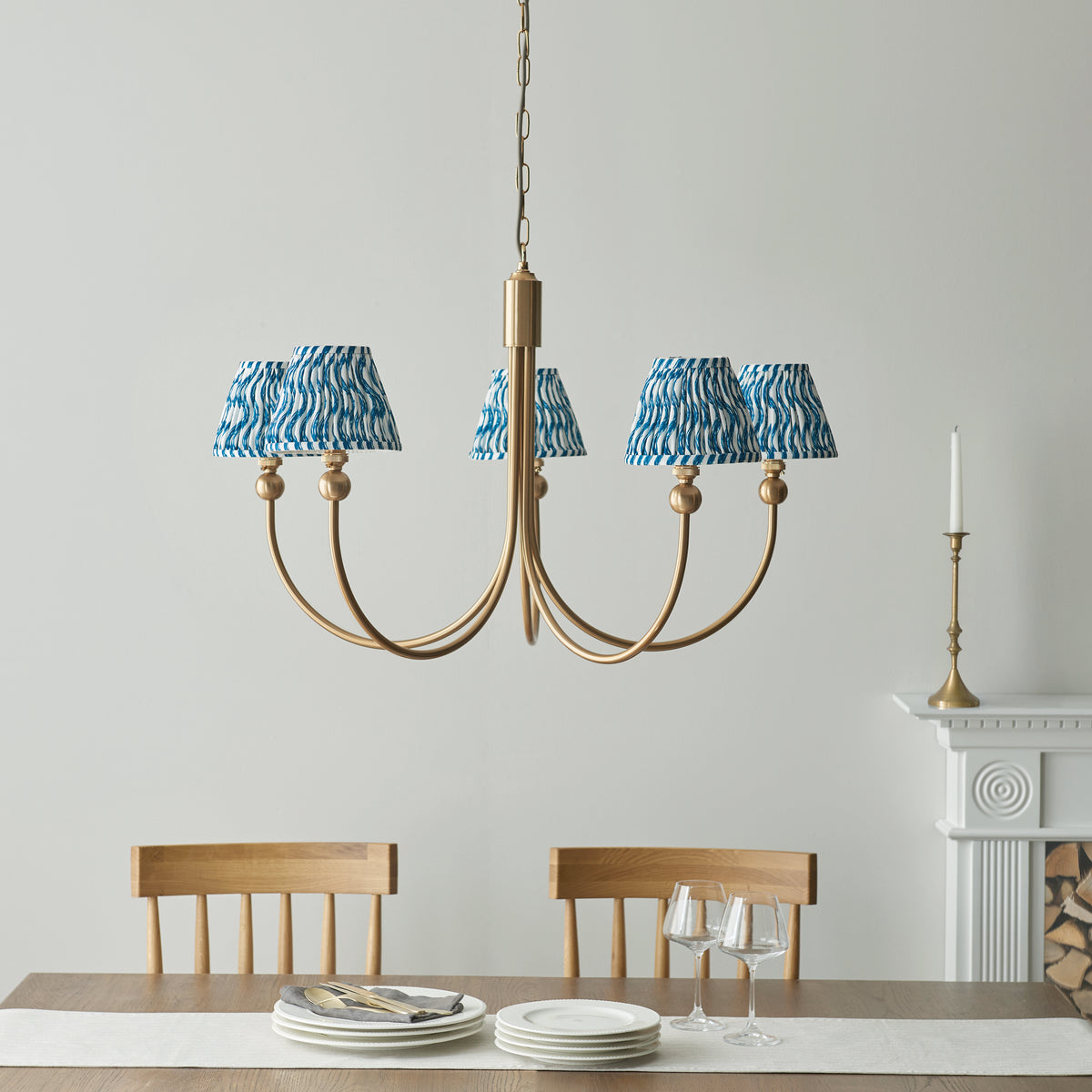 Santiago & Ripple 16cm 5Lt Pendant – Endon - Luxury Lighting BoutiquePendant LampSignature