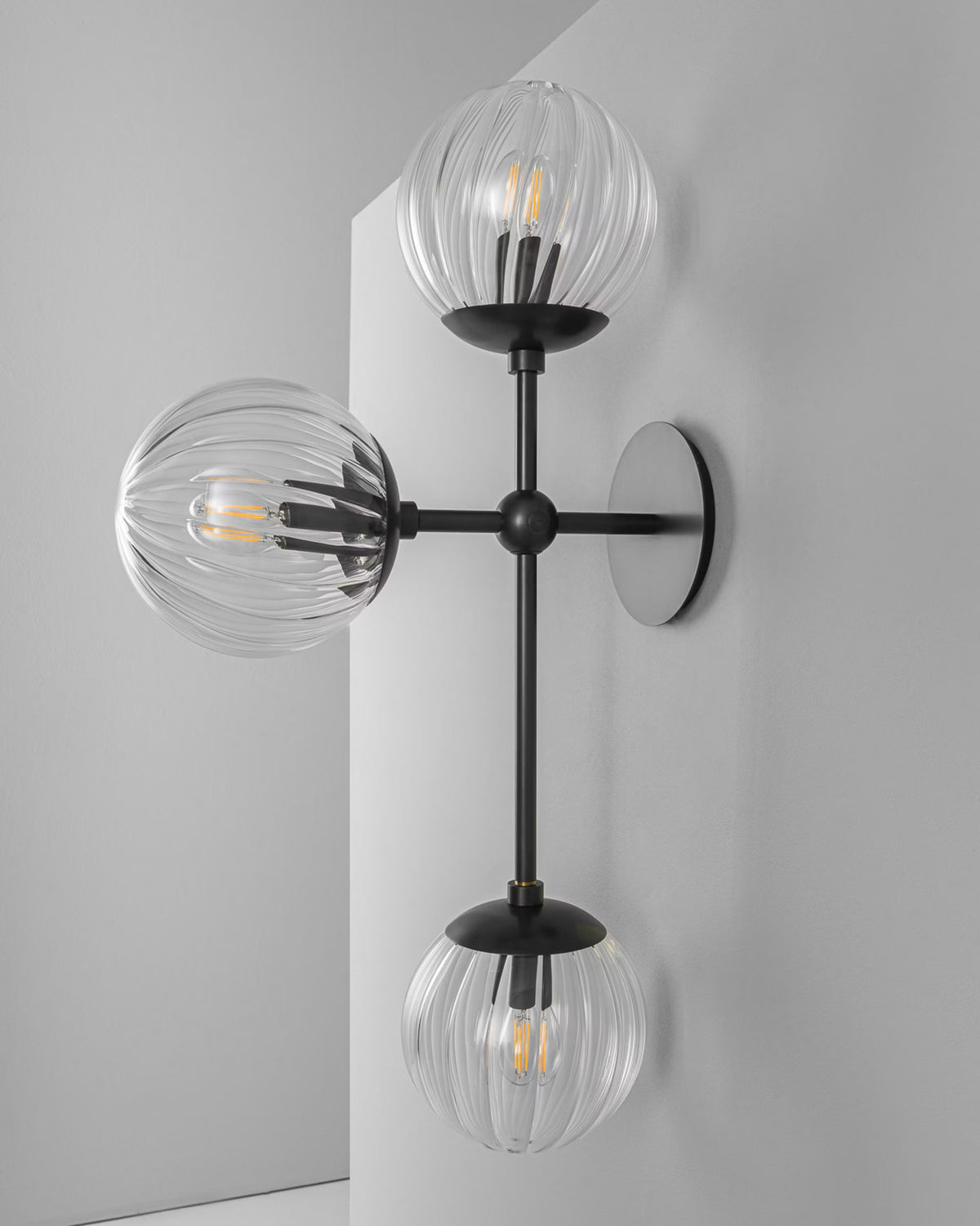 Armstrong Triple Wall Sconce – Schwung