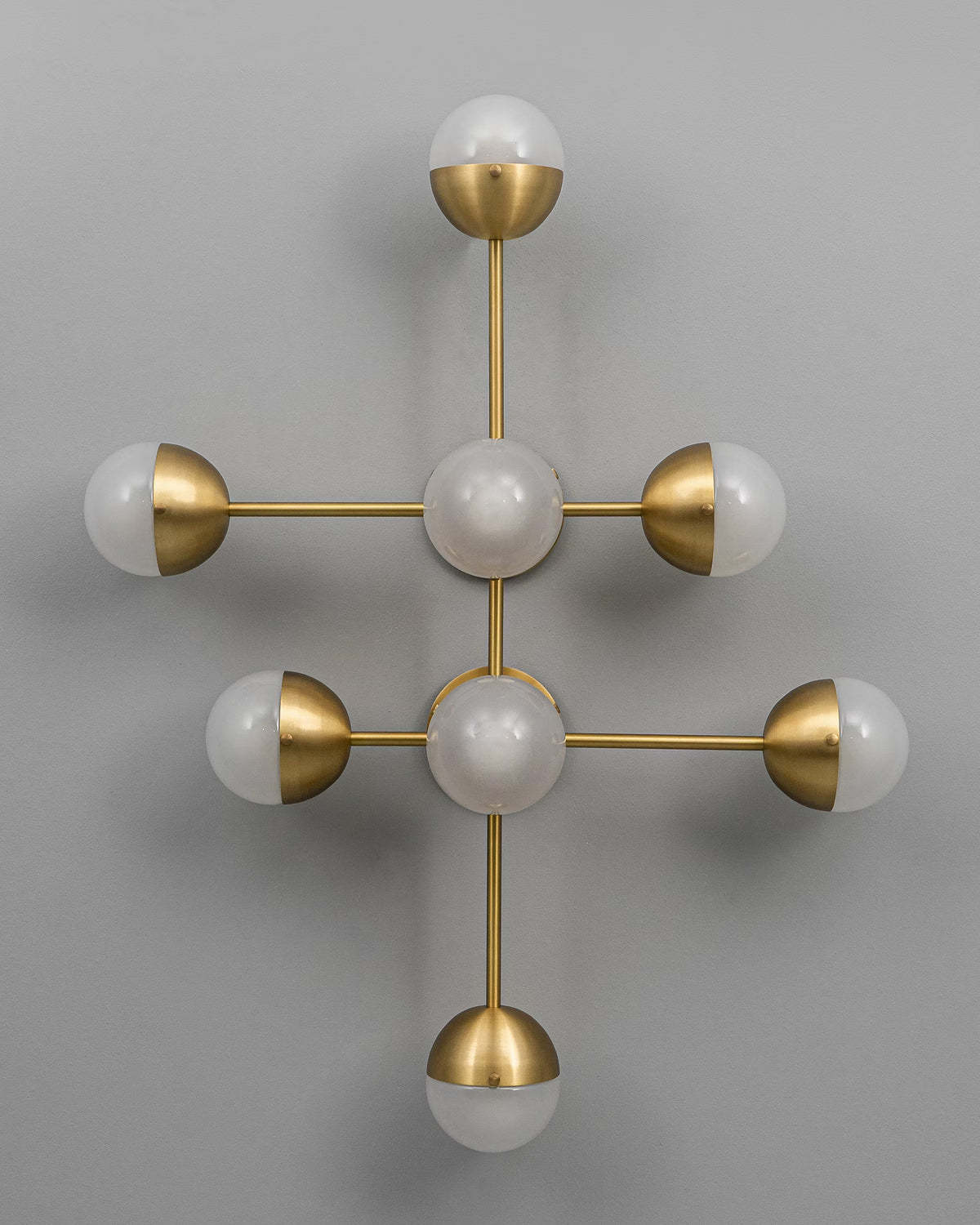 Schwung Molecule 8 Wall Sconce B331 in a luxury interior