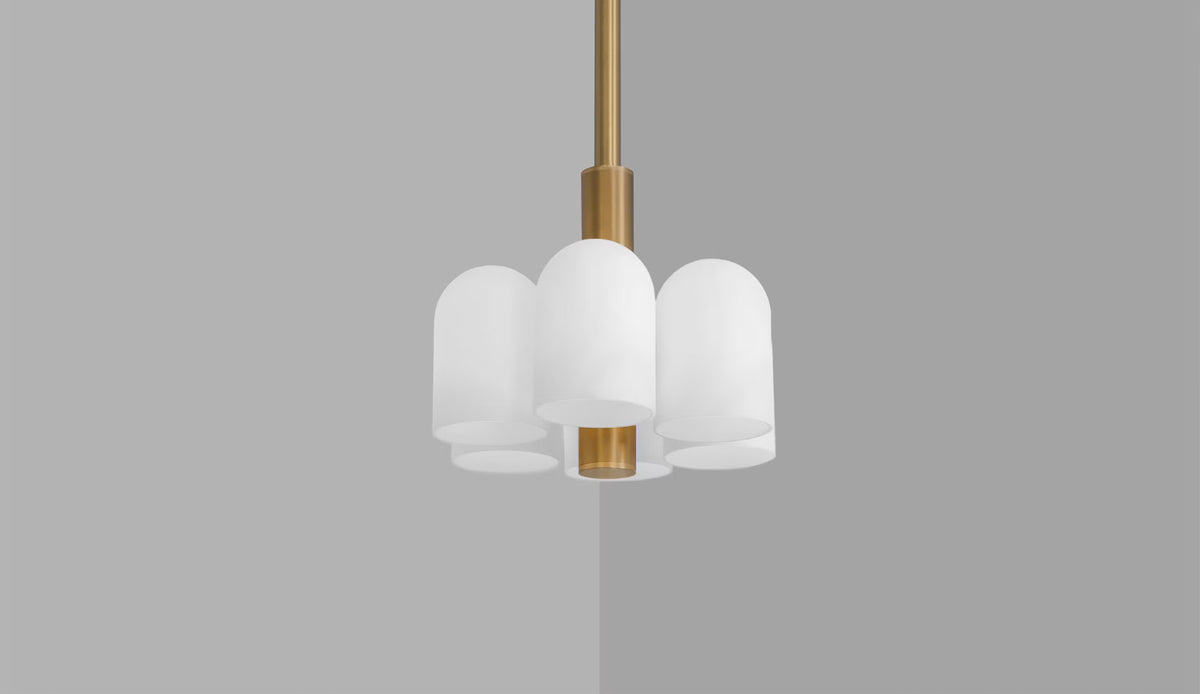 Schwung Odyssey 6 contemporary pendant lighting