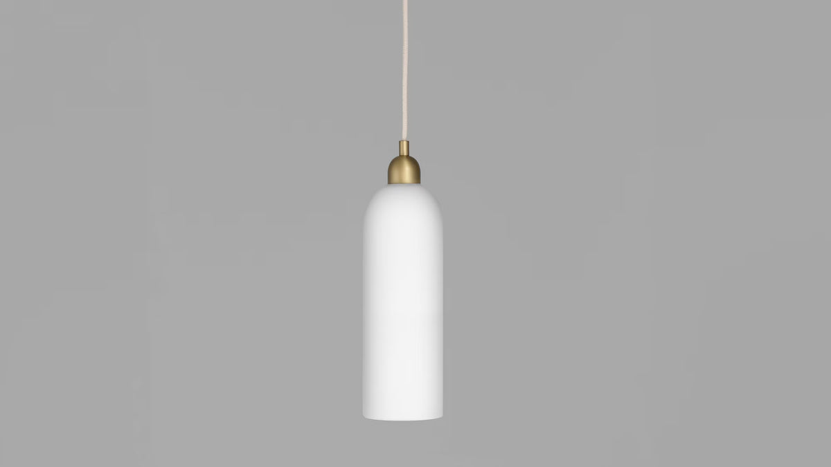 Schwung Odyssey Single LG contemporary pendant lighting